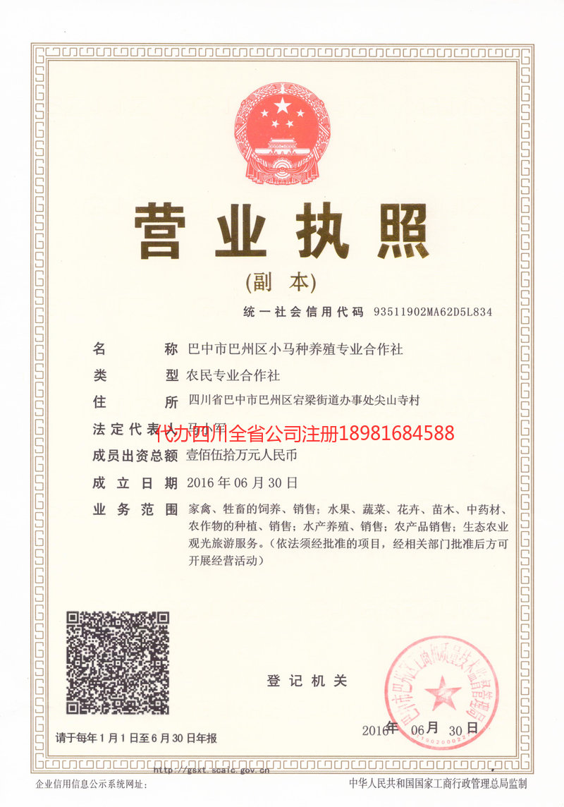 玉门玉门小马种养殖专业合作社